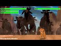The Lion King 1994 Wildebeest Stampede With Healthbars 1K Subscribers Special