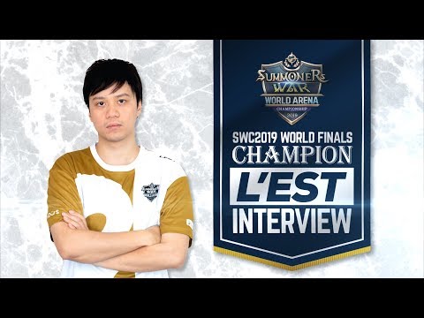 SWC2019 World Champion - L'EST | Champion Interview | Summoners War