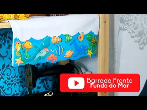 Barrado Pronto Fundo do Mar - Isamara Custódio