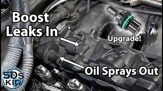 Oil in your charge pipe? Here's the solution! - BMW E90 PCV Valve Upgrade