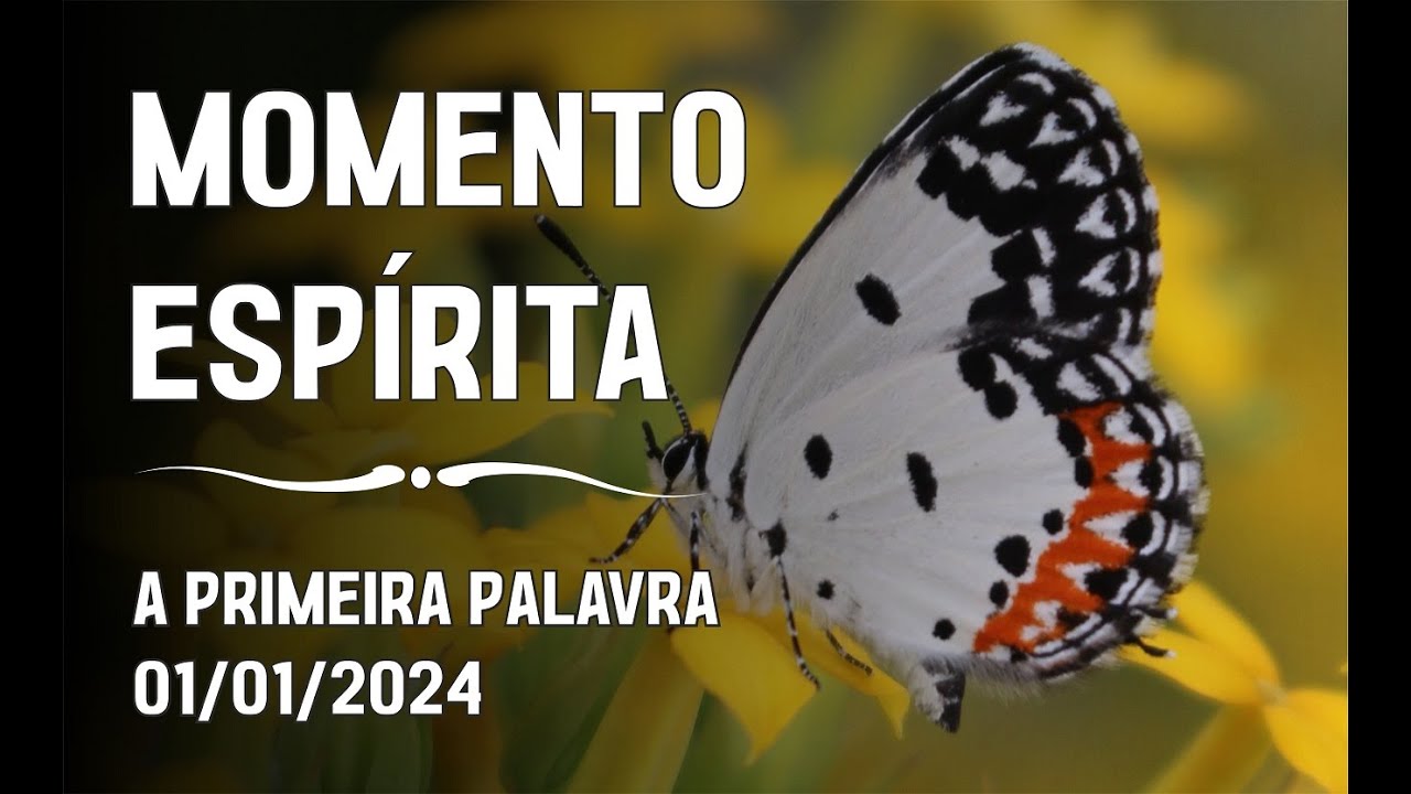 Momento Espírita -A Primeira Palavra