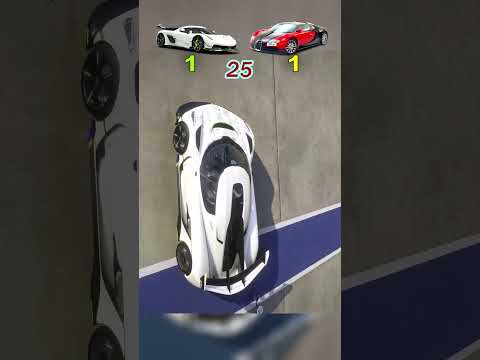 Koenigsegg Jesko vs Bugatti Veyron