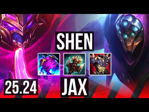 SHEN vs JAX (TOP) | Perfect KDA: 11/0/14 | KR Master | 25.24