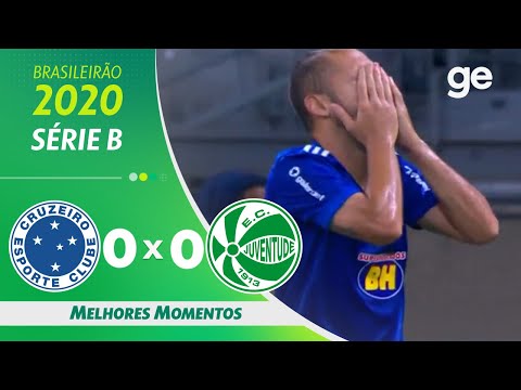 Gols e lances de Cruzeiro x Juventude-RS