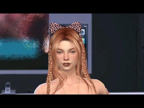 the sims 4 alpha cc style download girl India Stewart by Bonita100 Cas Video Preview