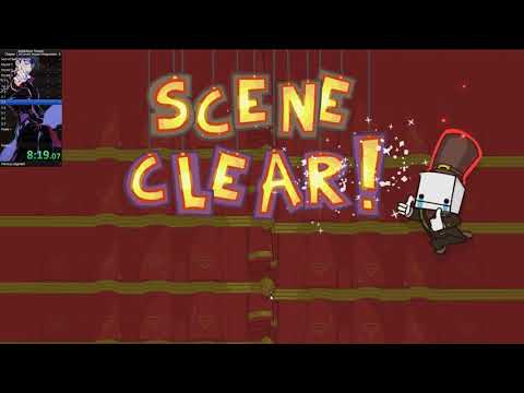 Battleblock theatre insane mode chapter 1 all levels weaponless speedrun 14:47