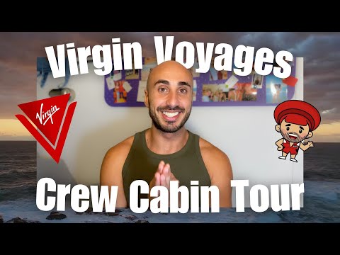 Virgin Voyages Crew Cabin Tour