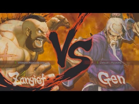 Ultra Street Figher 4 - RG Snake Eyez vs. RZR Xian - Evo 2014