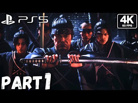RISE OF THE RONIN PS5 Walkthrough Gameplay Part 1 - INTRO (4K 60FPS) - No Commentary