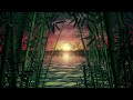 Bamboo LED Background 4K