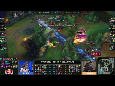 OPL Split 2 2017 - GAUNTLET Day 1: SIN vs. AV