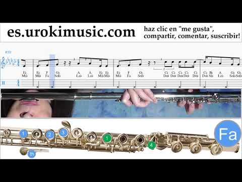 Tutorial de Flauta Vaina Loca - Ozuna x Manuel Turizo Clases Notas um-ih927