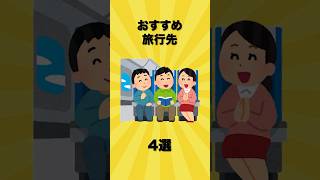 おすすめ旅行先4選【ゆっくり解説】#shorts