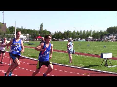 2016 05 08 BVV te Lier 4x100m Cadetten AVLO