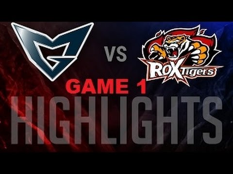 [01-04-2017] SAMSUNG GALAXY vs ROX TIGERS | Highlight game 1