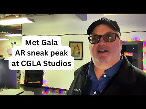 CGLA Returns to Met Gala for E!'s Augmented Reality | Behind the Scenes