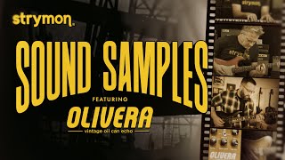 Video thumbnail for Official Olivera Vintage Oil Can Echo | Sound Samples | Strymon by strymon