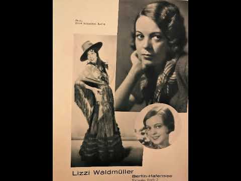 Lizzi Waldmüller mit Odeon-Tanz-Orchester, Was eine Frau bei Nacht verspricht, Slowfox, Berlin, 1932