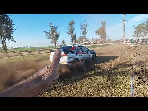 RALLY CORDOBÉS su pasada por Colonia Iturraspe en la 5 fecha del Rally Cordobés DE SAN FRANCISCO 