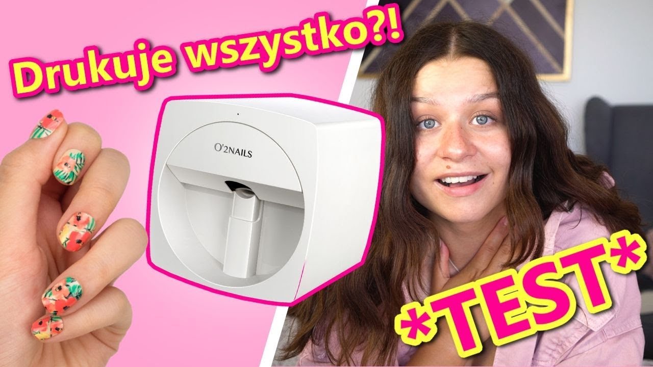 TESTUJĘ DRUKARKĘ DO PAZNOKCI *EFEKT MNIE ZASKOCZYŁ* 😱