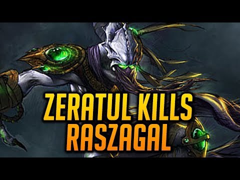 Zeratul Kills Raszagal, Matriarch of the Dark Templar - Starcraft Remastered