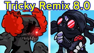 Friday Night Funkin&#39; VS Tricky Remixes FULL WEEK Part 1-3 (FNF Mod) (Tricky Mod 2.0) Madness Combat