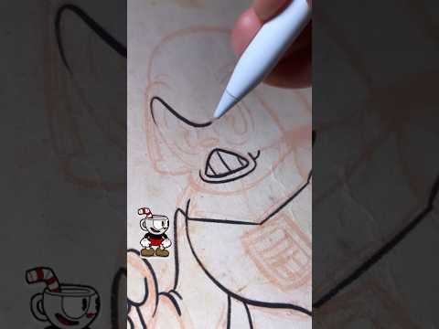 How to draw Darth Vader 1930s old cartoon style #rubberhose #cuphead #starwarsday #drawingtutorial