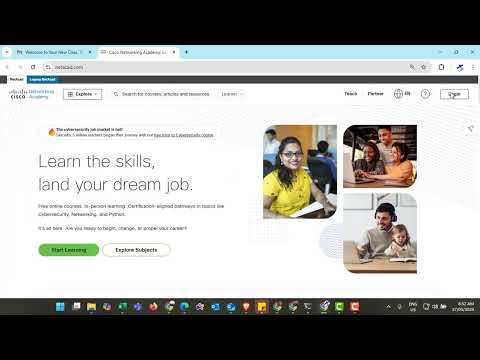 How to Quickly Log In to the Cisco NetAcad Website – 2025