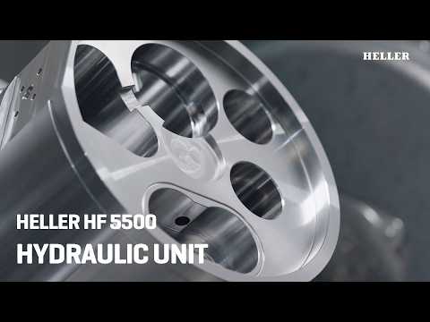 🔩Steel Precision: 5-Axis Machining on the HELLER HF 5500 for the Hydraulics Industry