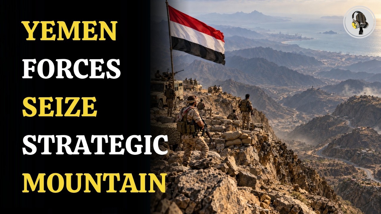 Yemen Forces Claim Strategic Mount Qarfan From Houthis | WION Podcast