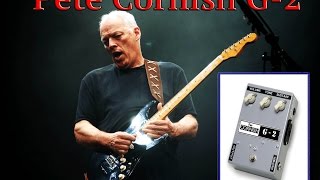 Video thumbnail for Guitar pedal sound test: Pete Cornish G2 (David Gilmour) by Simone Gianlorenzi