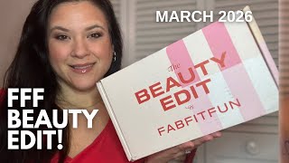 March 2026 Fab Fit Fun Beauty Edit!