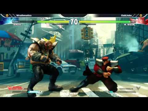 WNF SFV - Off Season 1.3 - Wrathmatics (Birdie) vs OddJobs (M. Bison)