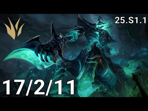 Hecarim Jungle vs Kindred - EUW diamond | Patch 25.S1.1