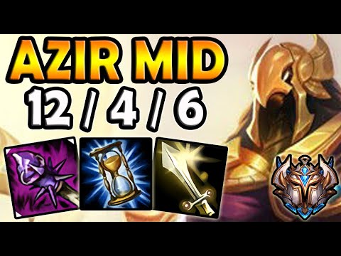 OTP Azir vs Yone [ MID ] Lol Challenger NA ✔️