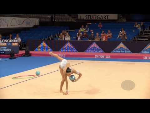RIVKIN Neta (ISR) – 2015 Rhythmic Worlds, Stuttgart (GER), Qualifications Ball