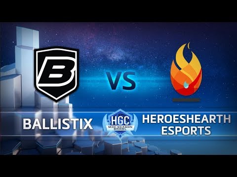 HGC 2018 - Mid-Season Brawl - Playoffs Day 1 - Ballistix vs. Heroeshearth Game 3