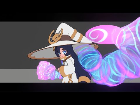 I made a 3D animation look 2D