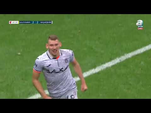 GOL Patryk Szysz Galatasaray 2-3 Başakşehir (Ziraat Türkiye Kupası Çeyrek Final) 05.04.2023