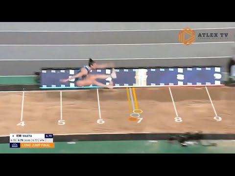 Ivana Španović - 6,91m 🥉 BRONZA  medalja | dvoransko prvenstvo Evrope 2023