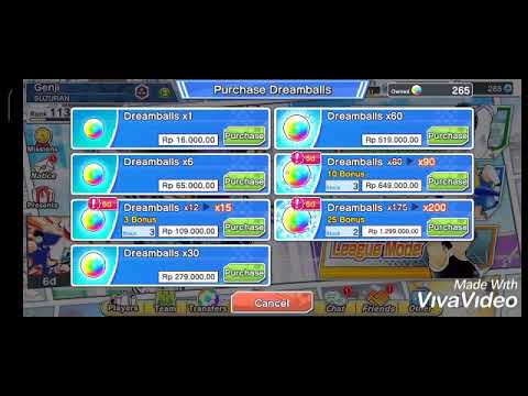 Gacha Banner DC Captain Tsubasa Dream Team 200db !!!