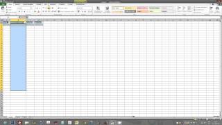 preview picture of video 'Creare una tabella in Excel'