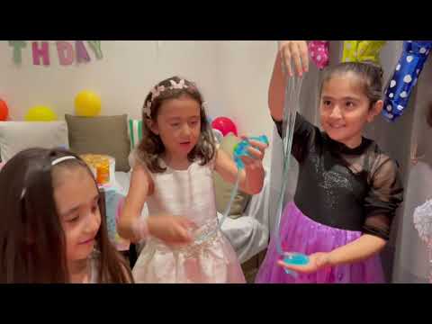 Rainbow Unicorn Birthday Party of Mubina. Rainbow Cake 🎂 Happy Birthday Mubina😍🥰💋