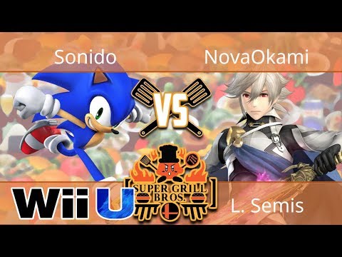 Super Grill Bros - Sonido (Sonic) vs NovaOkami (Sonic) - Smash 4 L. Semis