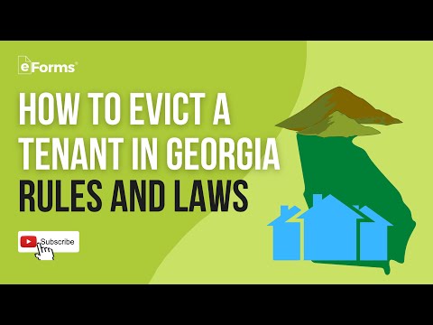 How to Evict a Tenant In Georgia