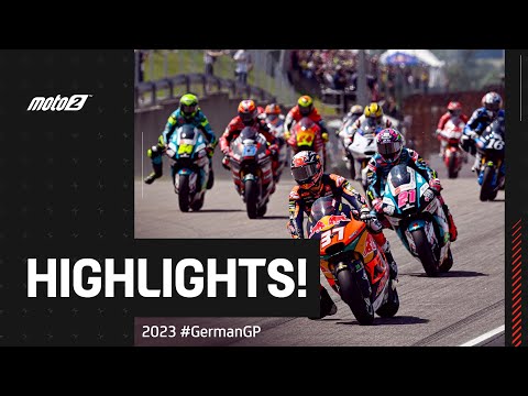 Moto2™ Race Highlights |  2023 #GermanGP 🇩🇪