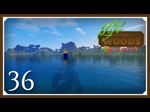 Discover Atlantis in Minecraft! Life in the Woods E36