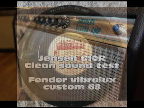 Celestion Ten 30 Vs Jensen C10R through Fender '68 Vibrolux Custom Reverb