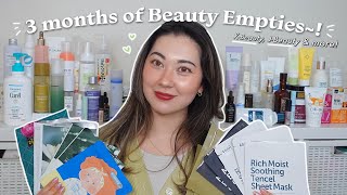 2023 Q3 Beauty Empties | J-Beauty & K-Beauty Skincare, Makeup, Body & Haircare I