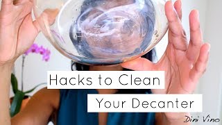Want spotless glassware and decanters? Try my tricks of the trade